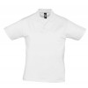 Купить Рубашка поло мужская Prescott Men 170, белая с нанесением логотипа