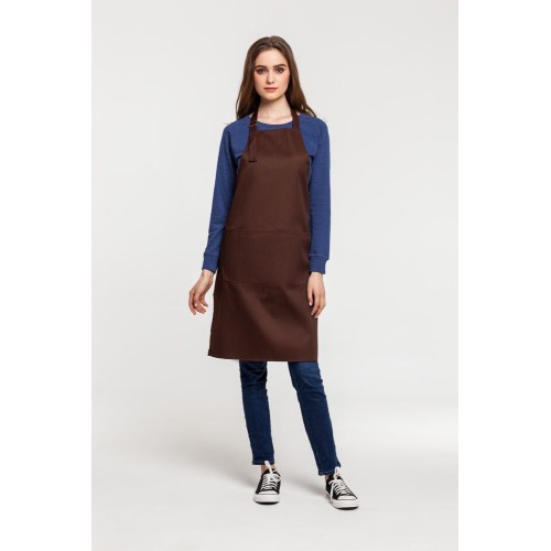 Купить Фартук Natty, коричневый с нанесением логотипа