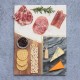 Купить Доска сервировочная Elements, мрамор и акация, прямоугольная с нанесением логотипа