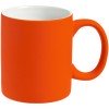 Купить Кружка Sippy c покрытием софт-тач, оранжевая с нанесением логотипа