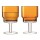 Набор бокалов для вина Utility, оранжевый
