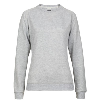 Купить Свитшот женский Kulonga Sweat, серый меланж с нанесением логотипа