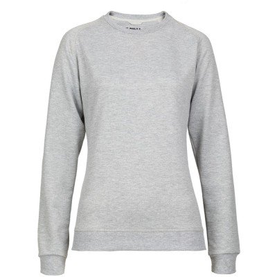Купить Свитшот женский Kulonga Sweat, серый меланж с нанесением логотипа