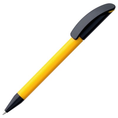 Купить Ручка шариковая Prodir DS3 TPP Special, желтая с черным с нанесением