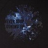 Купить Футболка Look Up, черная с нанесением логотипа
