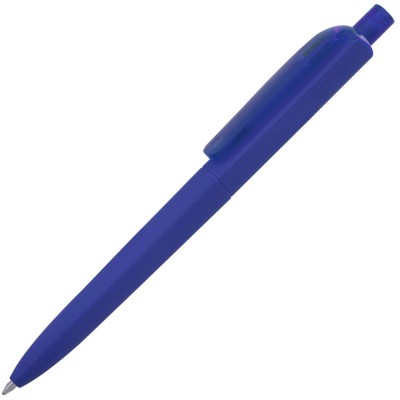 Купить Ручка шариковая Prodir DS8 PRR-Т Soft Touch, синяя с нанесением