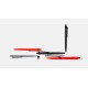 Купить Ручка шариковая Prodir QS30 PRP Working Tool Soft Touch, красная с нанесением логотипа