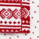 Купить Шарф Lambient, красный с белым с нанесением логотипа