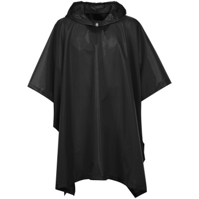 Купить Дождевик Rainman Poncho, черный с нанесением