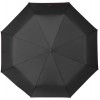 Купить Зонт складной Lui, черный с красным с нанесением логотипа