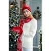 Купить Варежки Snow Fairy, красные с нанесением логотипа