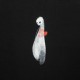 Купить Футболка женская Ghost of Love, черная с нанесением логотипа