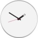 Купить Часы настенные ChronoTop, серебристые с нанесением логотипа