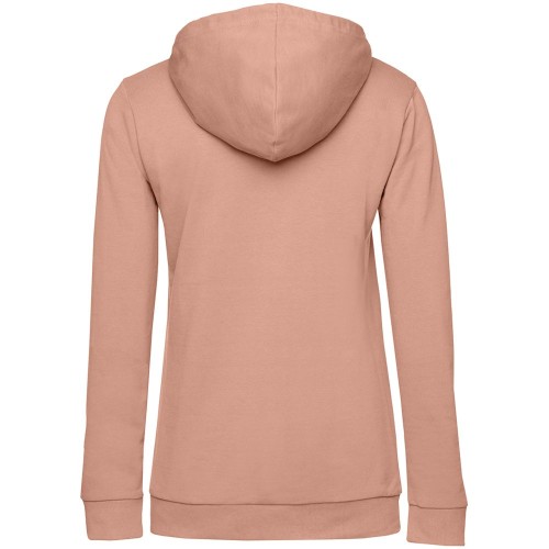Купить Толстовка с капюшоном женская Hoodie, бежевая (nude) с нанесением логотипа