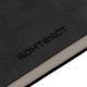 Купить Ежедневник Nubuk, недатировнный, черный с нанесением логотипа