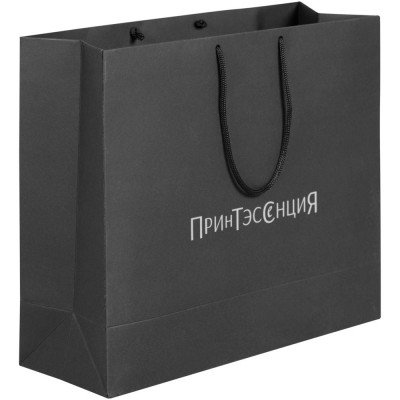 Купить Пакет Essence, черный с нанесением