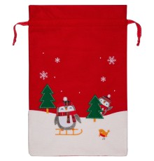 Мешок для подарков Noel, с пингвинами