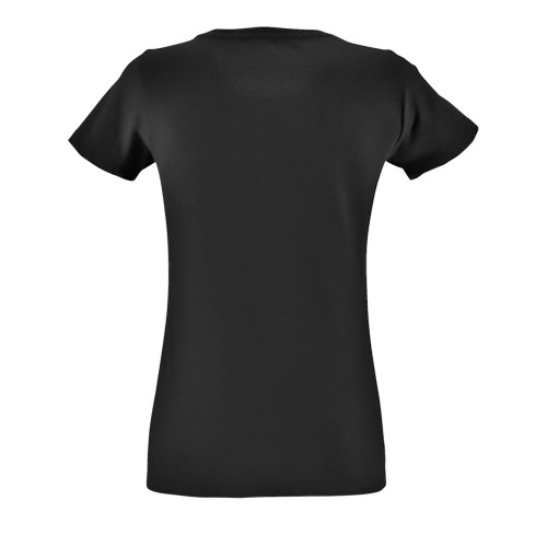 Купить Футболка женская REGENT FIT WOMEN, черная с нанесением логотипа Купить Футболка женская REGENT FIT WOMEN, черная с нанесением логотипа