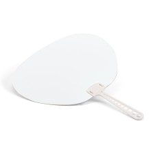 Веер Opahalo с белой ручкой