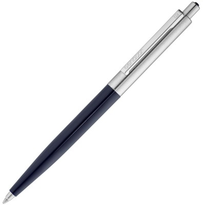 Купить Ручка шариковая Senator Point Metal, темно-синяя с нанесением