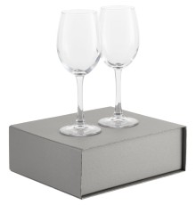 Набор бокалов для вина Wine House, серебристый