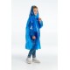 Купить Дождевик-плащ детский BrightWay Kids, синий с нанесением логотипа