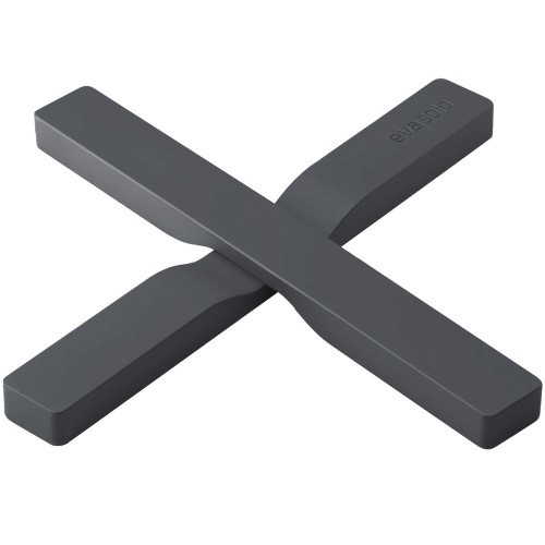 Купить Подставка под горячее Magnetic Trivet, магнитная, серая с нанесением логотипа
