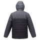 Купить Куртка мужская Outdoor, серая с черным с нанесением логотипа