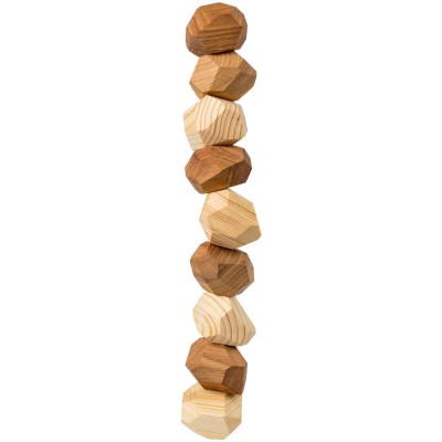 Купить Игра «Гора камней», сосна и дуб, 9 элементов с нанесением