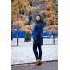 Купить Куртка женская Westlake Lady, темно-синяя с нанесением логотипа