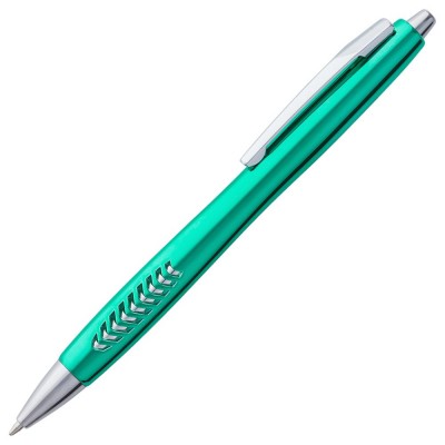 Купить Ручка шариковая Barracuda, зеленая с нанесением