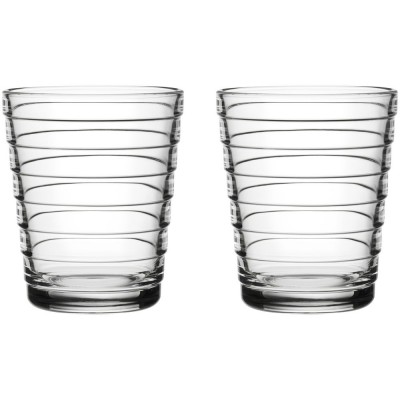 Купить Набор малых стаканов Aino Aalto, прозрачный с нанесением