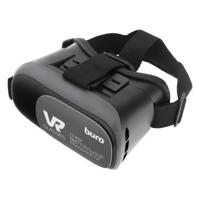 Купить Очки виртуальной реальности Buro VR, черные с нанесением