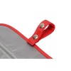 Купить Несессер для путешествий со съемной косметичкой Flat, красный с нанесением логотипа