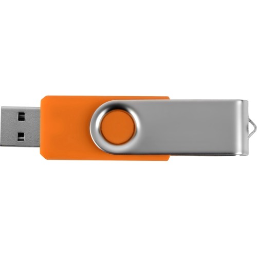 Купить Флеш-карта USB 2.0 32 Gb Квебек, оранжевый с нанесением логотипа