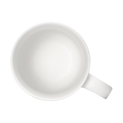 Купить Матовая кружка Susan 380мл в цвете с двух сторон, белый с нанесением логотипа