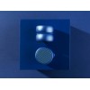 Купить Портативные парные колонки TWS YoYo Stereo, синий с нанесением логотипа
