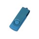 Купить Флеш-карта USB 2.0 8 Gb Квебек Solid, голубой с нанесением логотипа