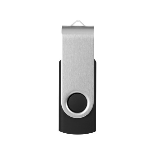 Купить USB-флешка на 16 Гб Rotate Basic, черный с нанесением логотипа
