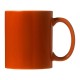 Купить Кружка керамическая Santos, оранжевый с нанесением логотипа