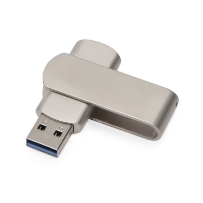 Купить USB-флешка 3.0 на 16 Гб Setup, серебристый с нанесением