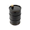 Купить Штоф Баррель Нефти (глазурь с золотом), 1,5л с нанесением логотипа