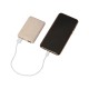 Купить Портативное зарядное устройство Wheatty, 5000 mAh с нанесением логотипа