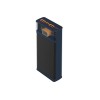 Купить Внешний аккумулятор Rombica NEO Steam Max Blue с нанесением логотипа