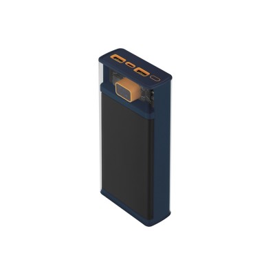 Купить Внешний аккумулятор Rombica NEO Steam Max Blue с нанесением логотипа