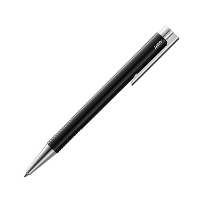 Купить Ручка шариковая 204 logo M+, Черный, M16 с нанесением логотипа