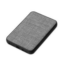 Портативное зарядное устройство из rPET Reborn, 5000 mAh, серый