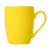 Купить Кружка с покрытием soft-touch Tulip Gum, желтый (108C) (P) с нанесением логотипа