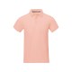 Купить Calgary мужская футболка-поло с коротким рукавом, pale blush pink с нанесением логотипа