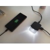 Купить USB хаб Mini iLO Hub, черный с нанесением логотипа